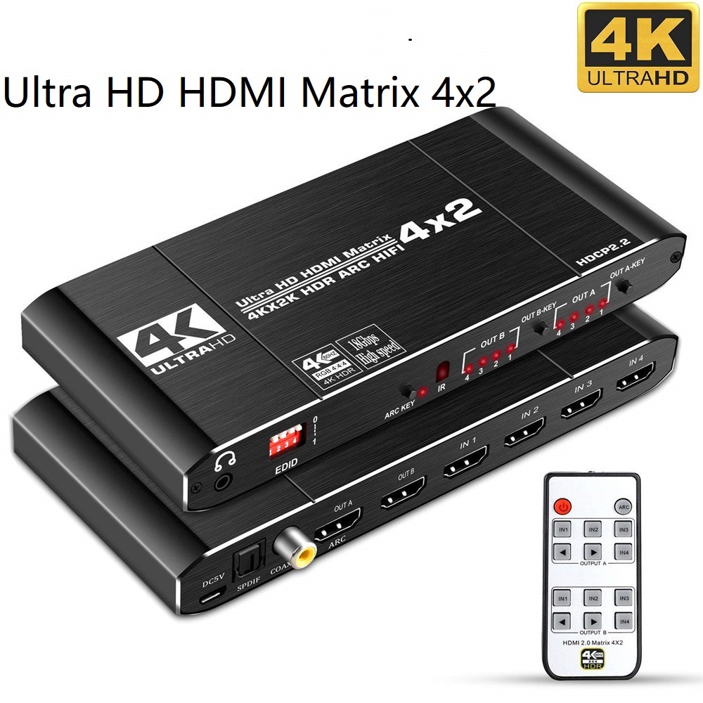 Hdmi Arc Cable - Répartiteur de commutateur matriciel 2.0 compatible