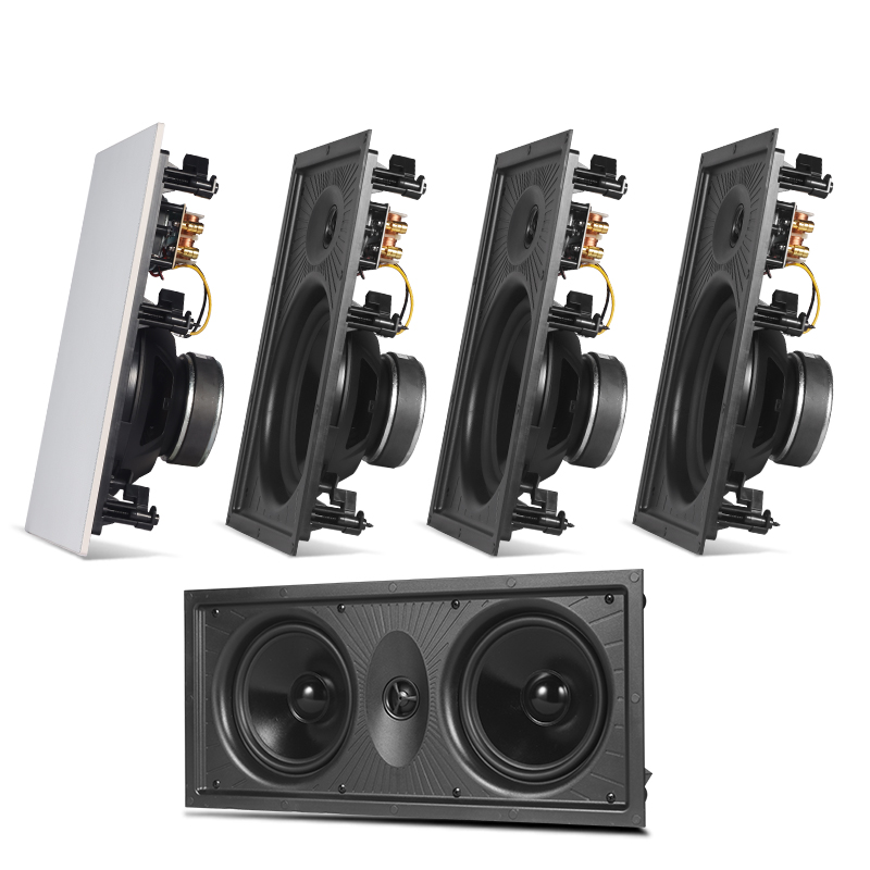 Home Cinema Encastrable - Haut-parleur HIFI encastrable 100 watts, pour