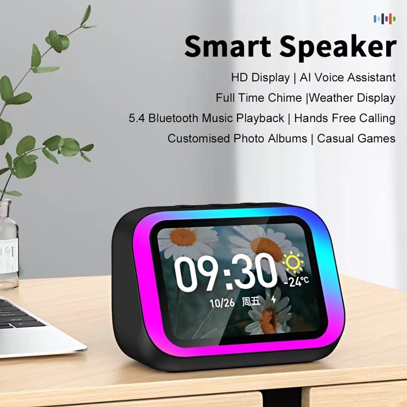 Home Cinema Led - Assistant vocal IA, enceinte Bluetooth avec
