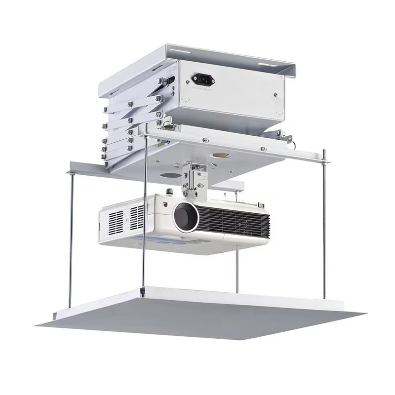 Home Cinema Encastrable - Support de projecteur motorisé encastré au