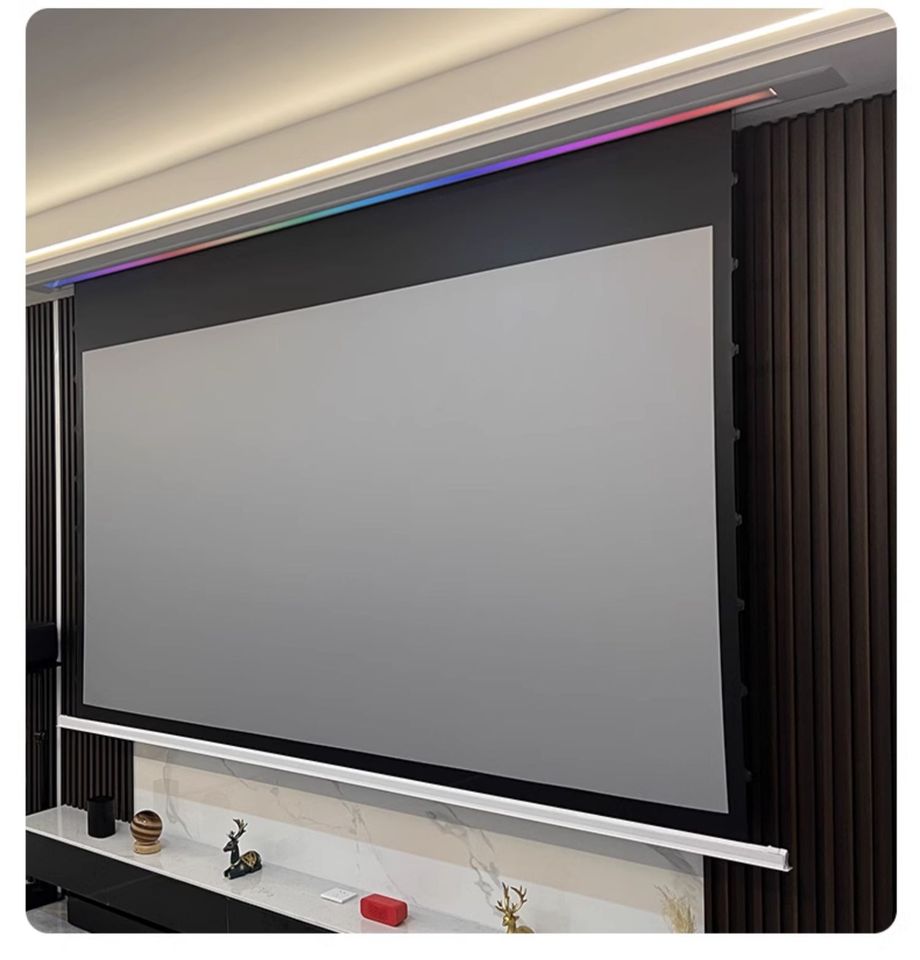 Home Cinema Encastrable - Écran de projection électrique ALR à