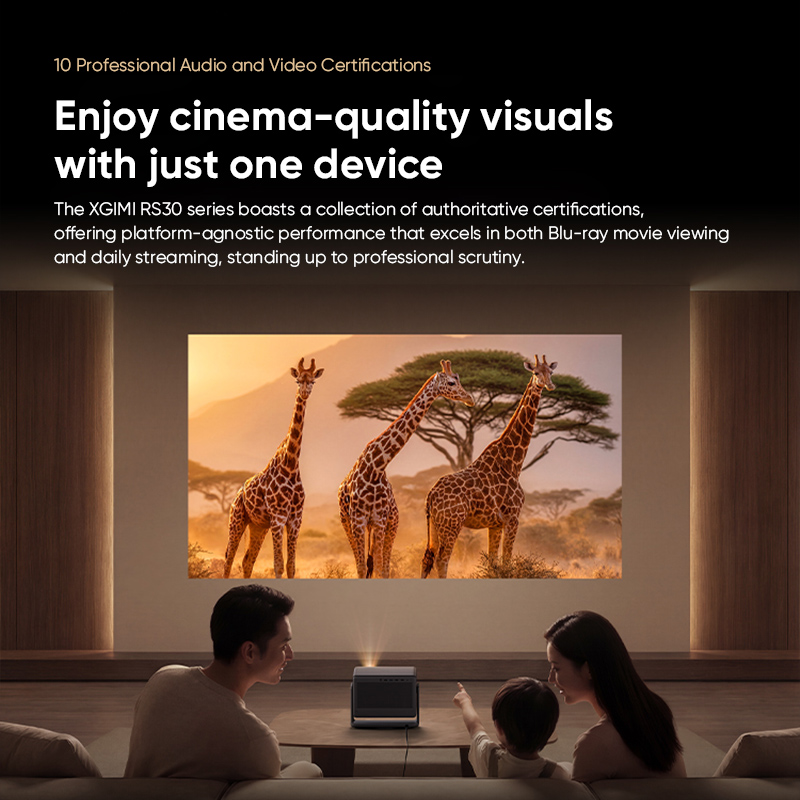 Home Cinema Kardon Harman - Projecteur laser 4K XGIMI RS30 Pro