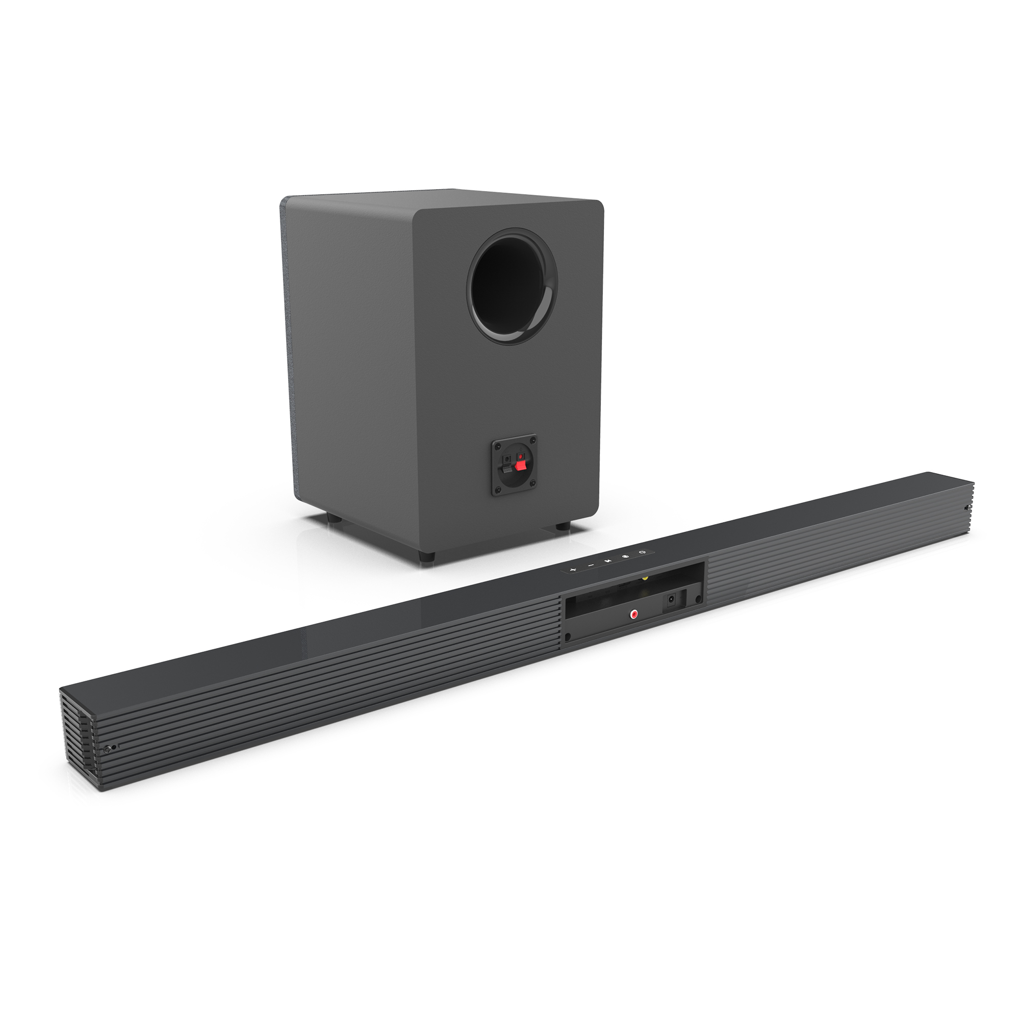 Barre de son TV 84W avec caiss - Home Cinema With Wireless Rear Speakers avis et prix