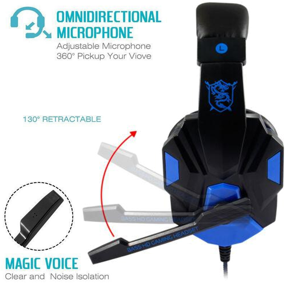 Casque de jeu filaire avec mic - Home Cinema Headphones avis et prix