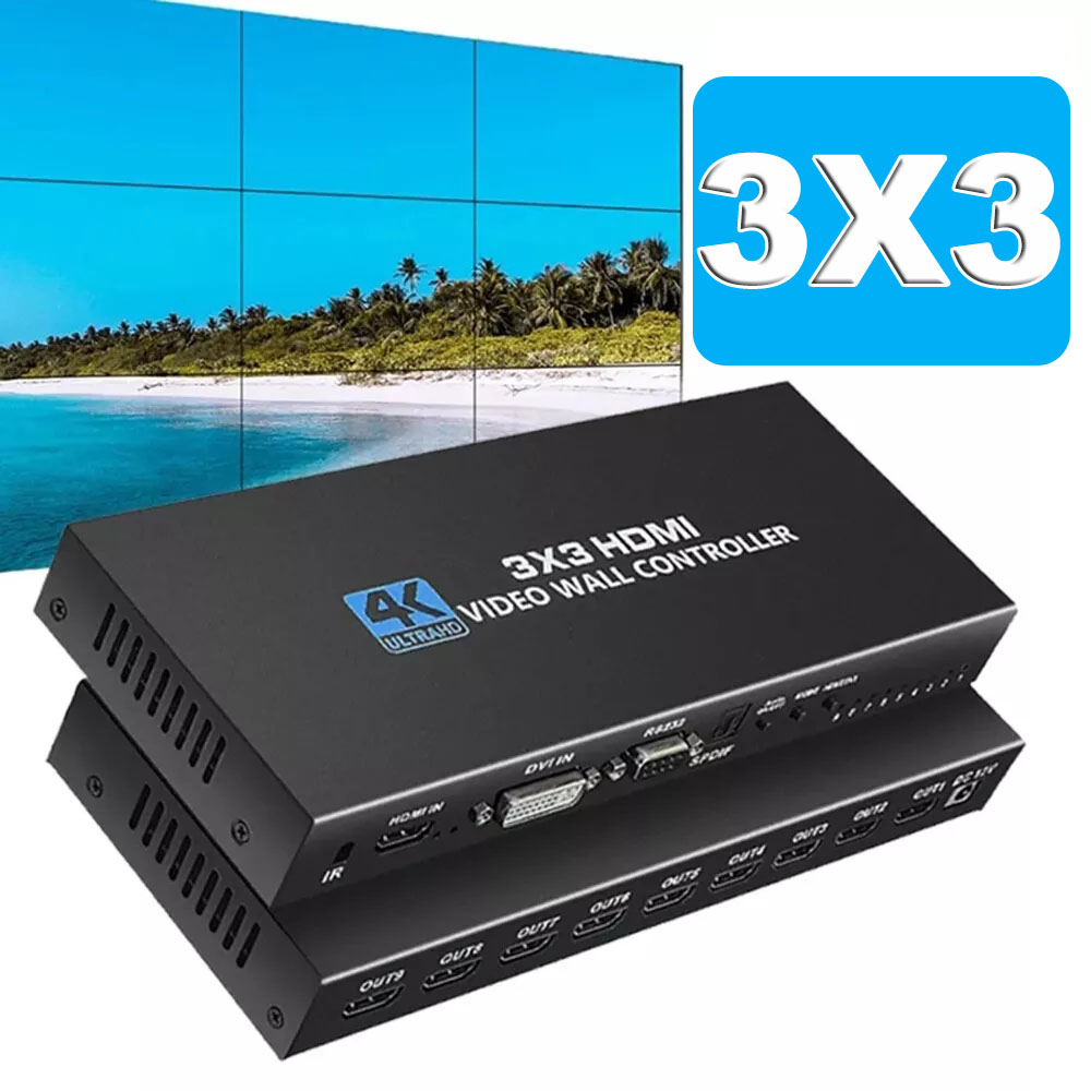 Contrôleur mural vidéo HDMI 4K - Home Cinema Projector Screen avis et prix