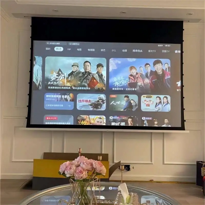 Écran de projection motorisé e - Home Cinema Encastrable avis et prix