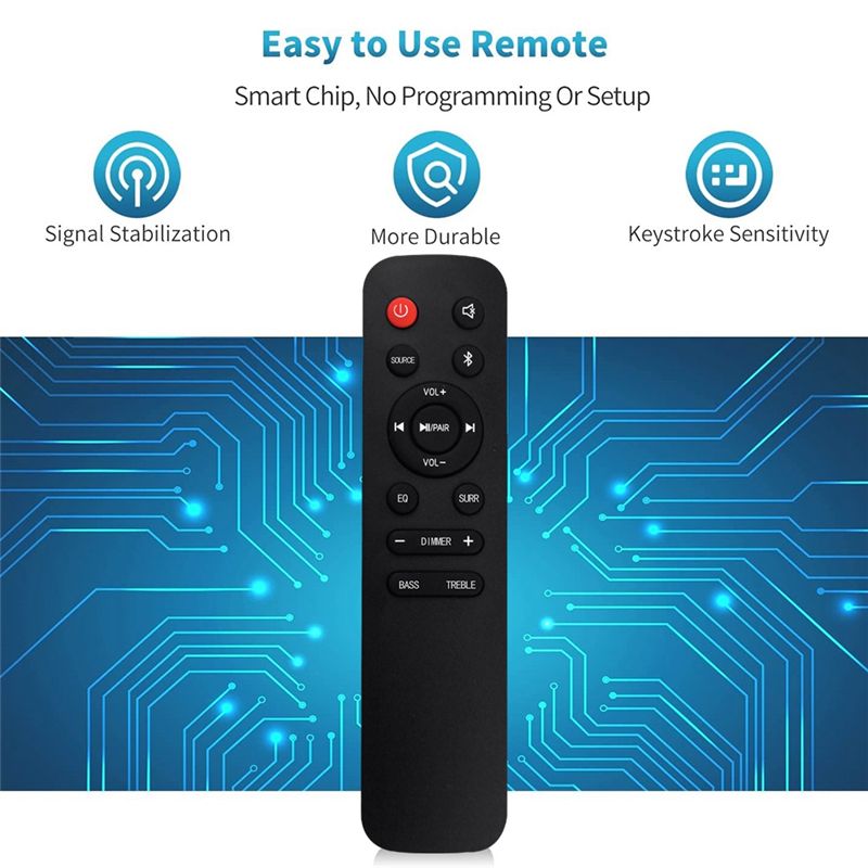 Télécommande de remplacement E - Home Cinema Barre De Son avis et prix