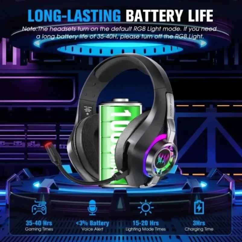 Casque de jeu sans fil Bluetoo - Home Cinema Headphones avis et prix