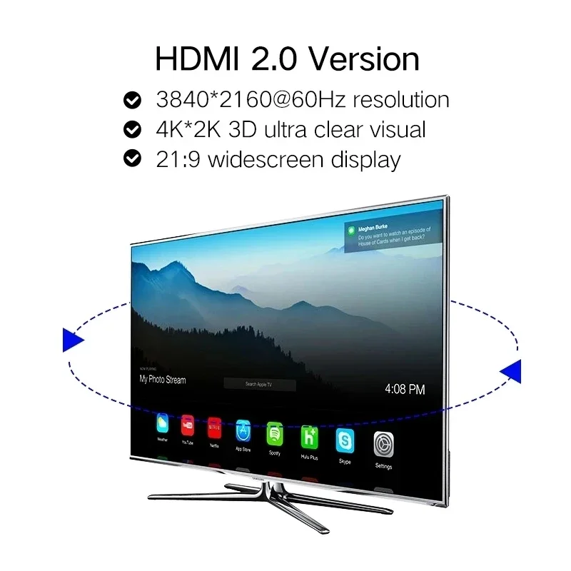 Câble à Fiber optique HDMI 4K  - Hdmi Arc Cable avis et prix