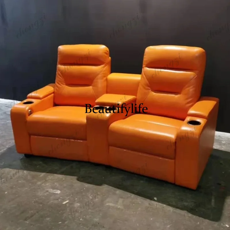 Ensemble de canapés en cuir A4 - Home Cinema Recliners avis et prix