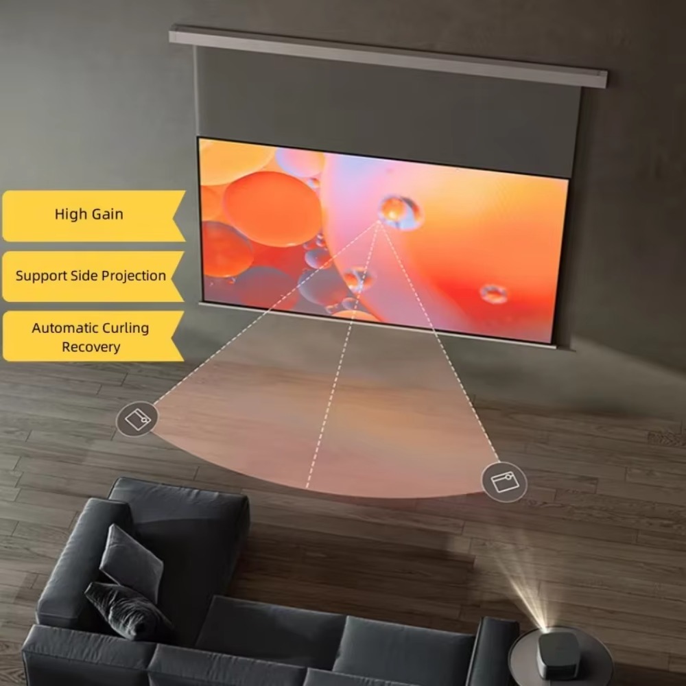 Écran de projection électroniq - Home Cinema Encastrable avis et prix