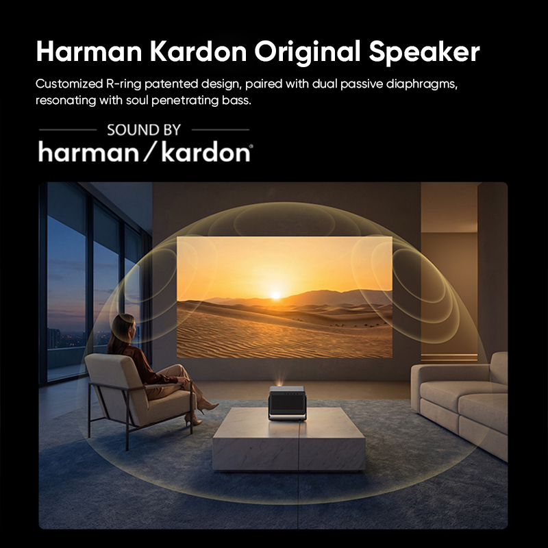 Projecteur laser 4K XGIMI RS30 - Home Cinema Kardon Harman avis et prix