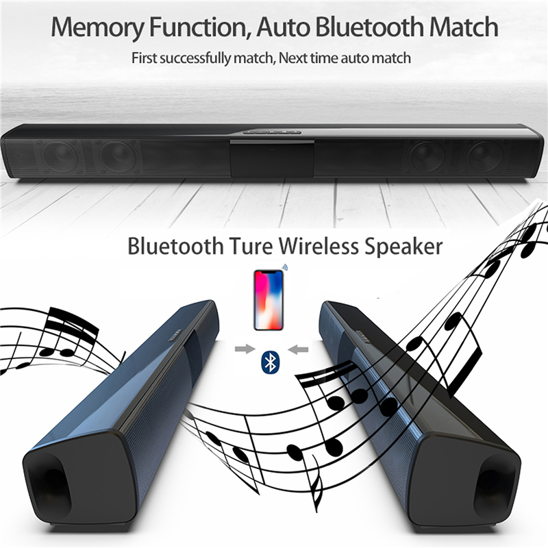 40W sans fil Bluetooth 5.0 bar - Home Cinema Barre De Son avis et prix