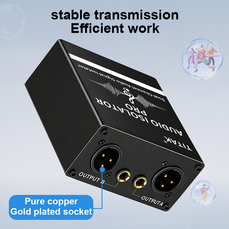 TITAK Pro Audio Isolator PAD G - Home Cinema Xlr avis et prix