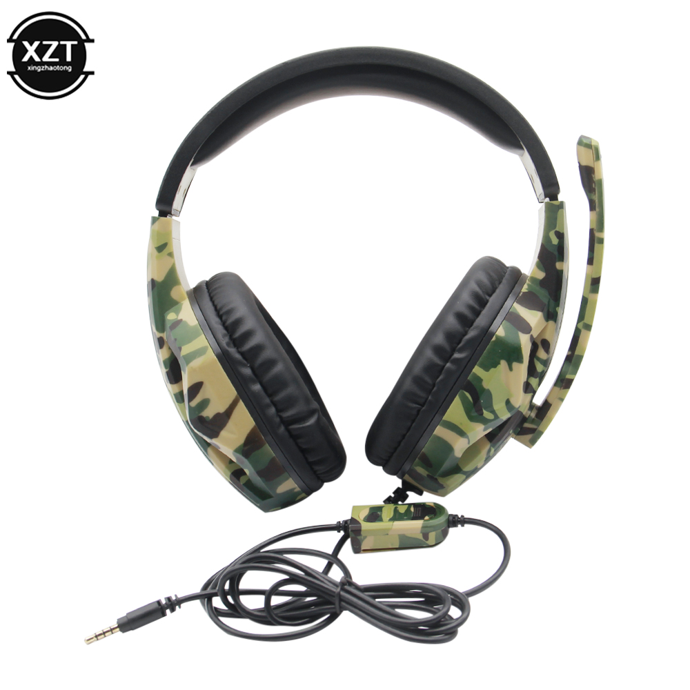 Casque de jeu Camouflage 3.5mm - Home Cinema Headphones avis et prix