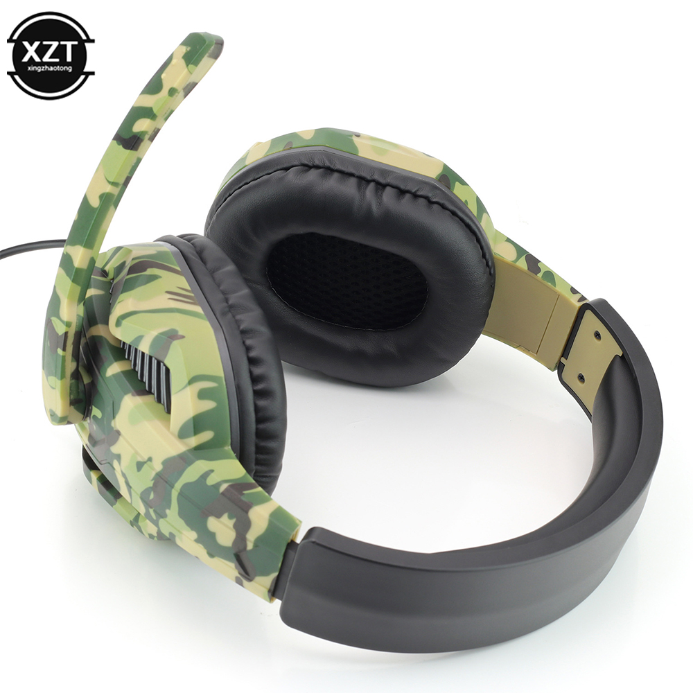 Casque de jeu Camouflage 3.5mm - Home Cinema Headphones avis et prix