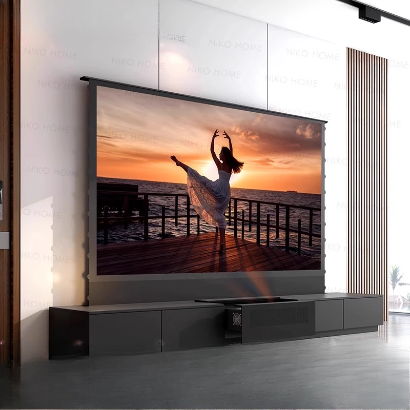 Meuble intégré invisible pour  - Home Cinema Hisense avis et prix