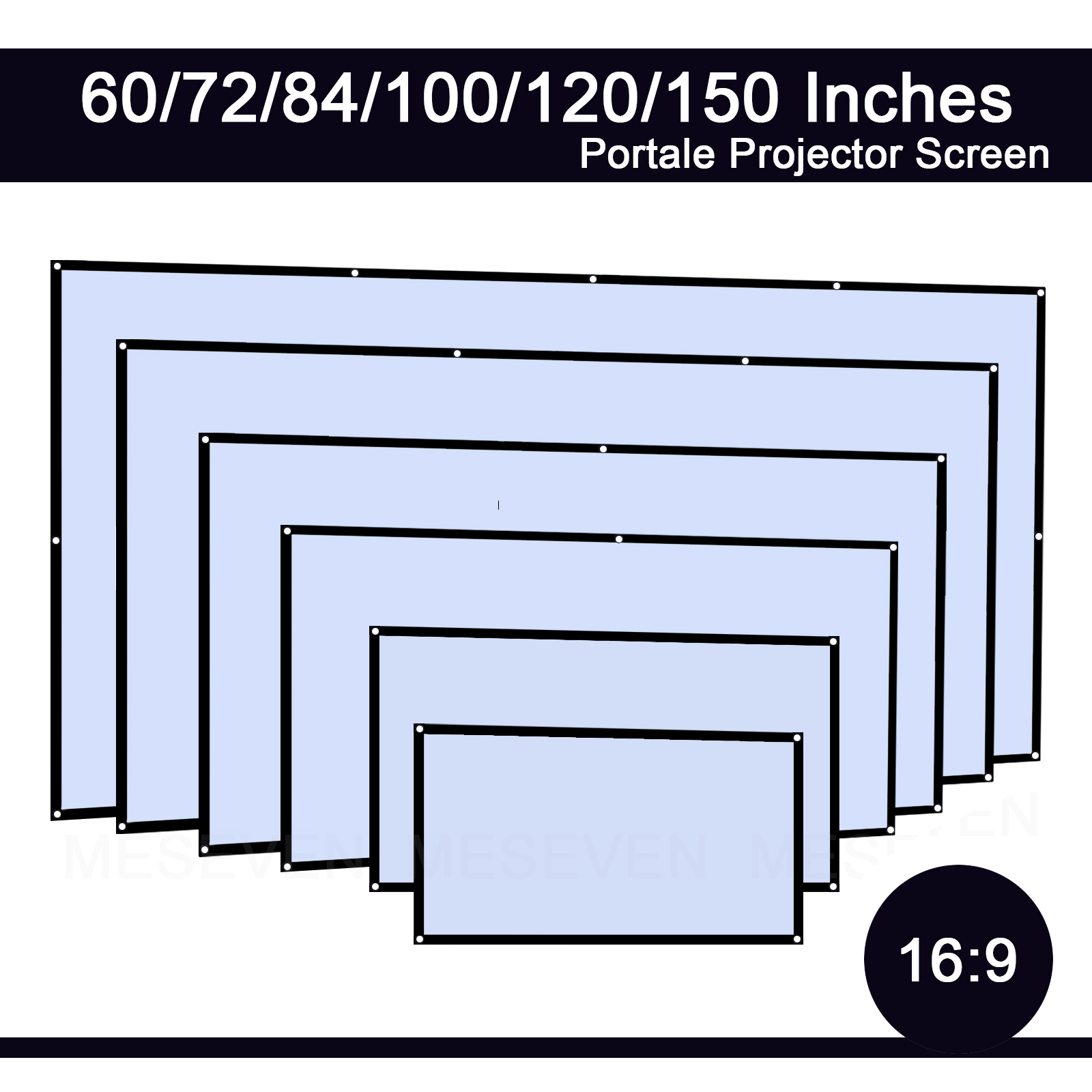 Écran de projection léger port - Home Cinema Projector Screen avis et prix