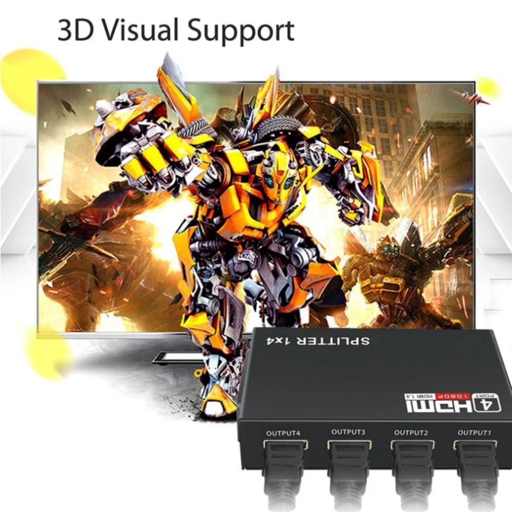 Répartiteur HDMI 1 entrée 4 so - Home Cinema Projector Screen avis et prix